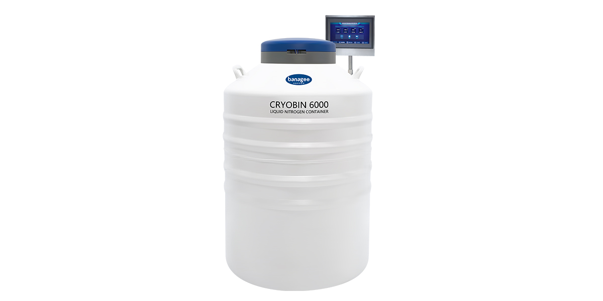 Small gas phase liquid nitrogen tank 